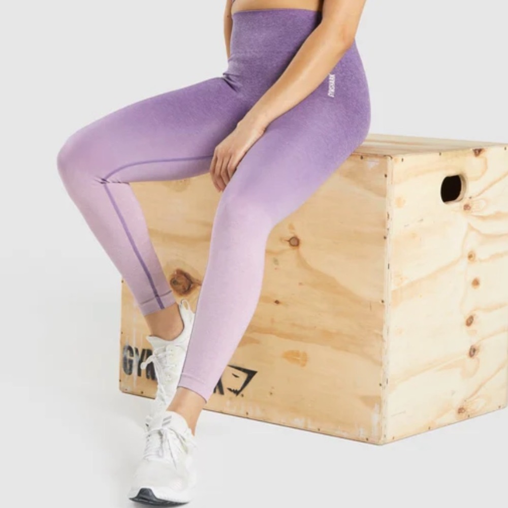 Gymshark Purple Ombre Leggings
